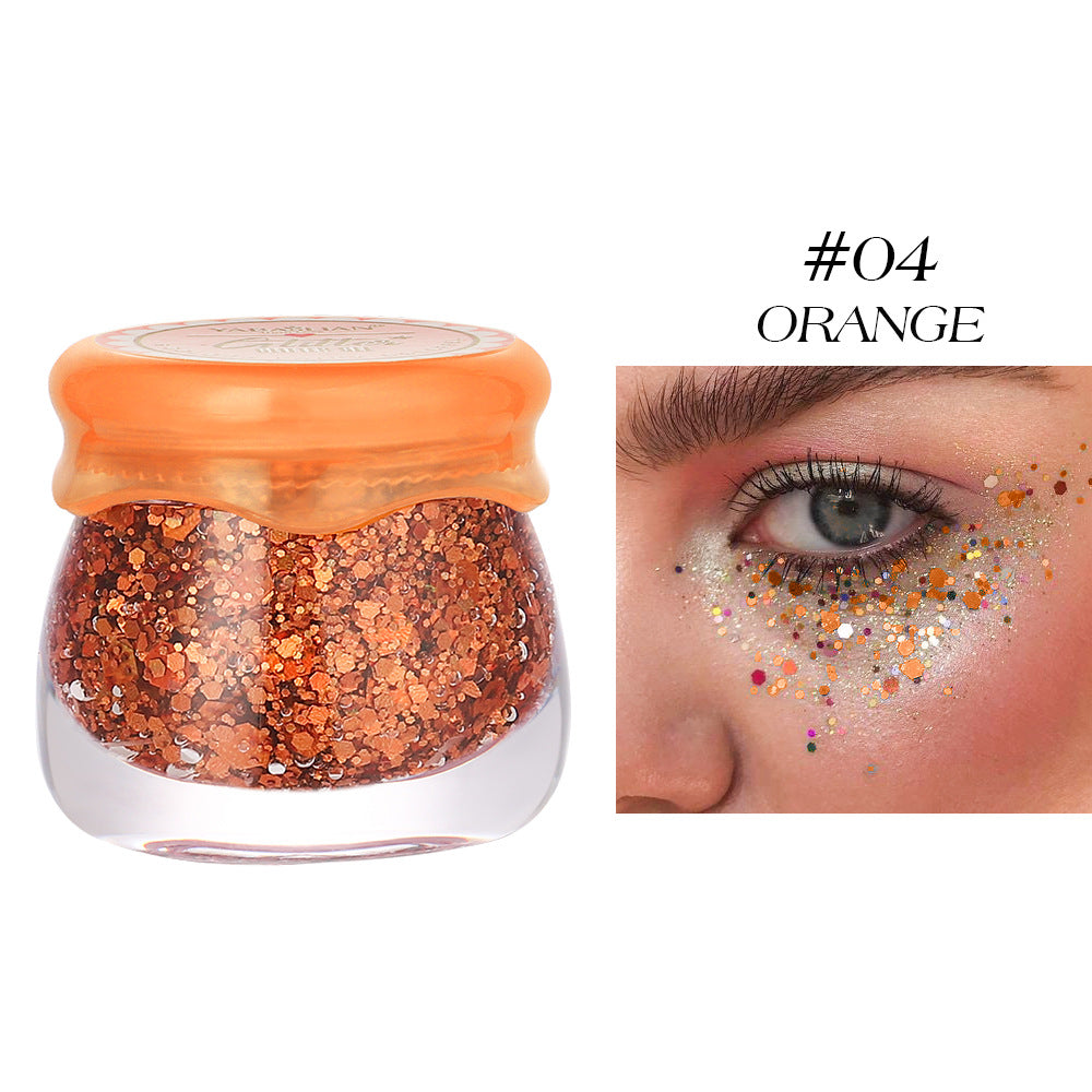 Cross-border Spot Hot Sequins Eye Shadow Sequin Gel Mermaid Scale Facial Body Lotion Performance Stage Nightclub Makeup