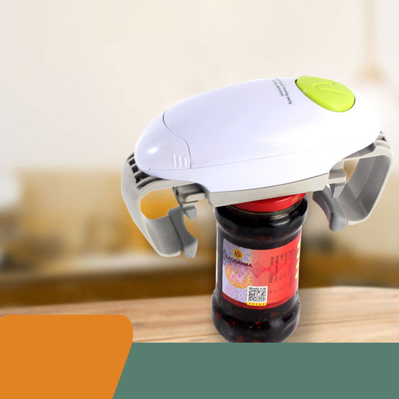 Electric Can Opener Automatic Restaurant Bottle Opener Battery Operated Handheld Jar Tin Opener Kitchen Gadgets