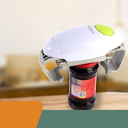 Electric Can Opener Automatic Restaurant Bottle Opener Battery Operated Handheld Jar Tin Opener Kitchen Gadgets