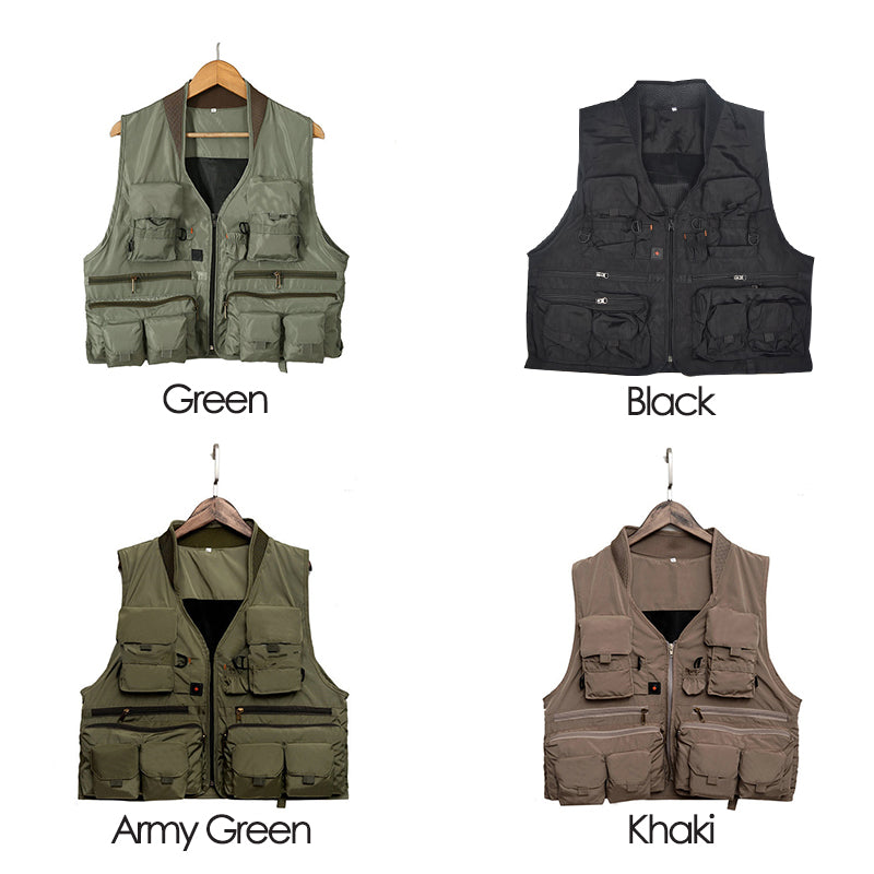 Fishing suit multifunctional fishing vest