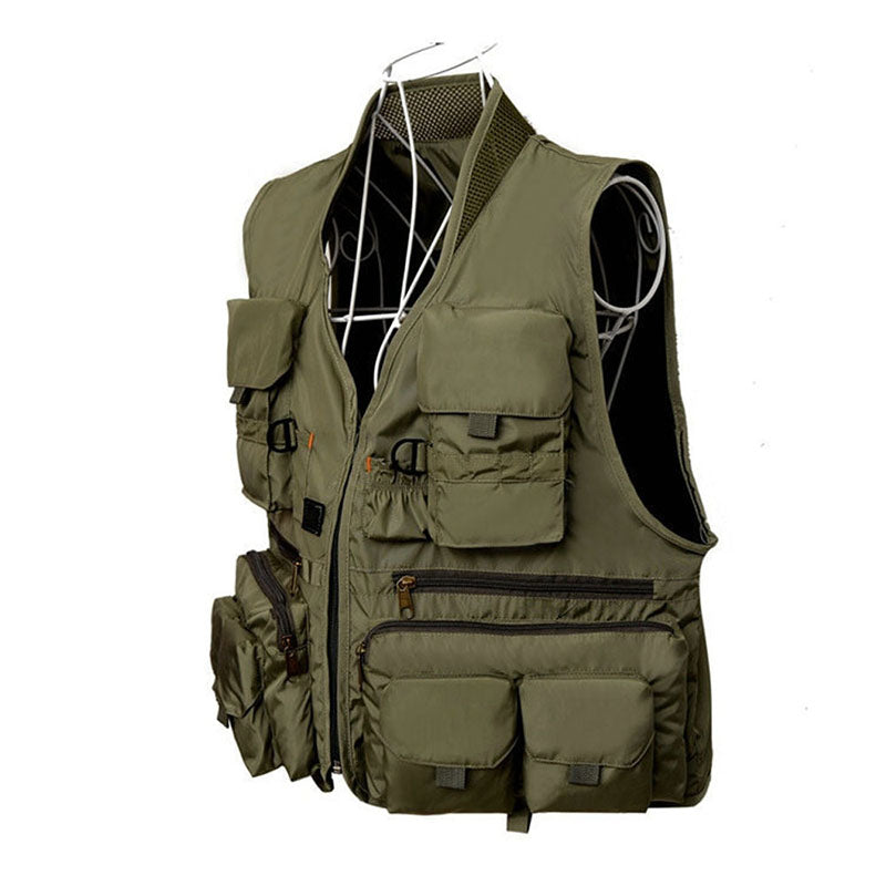 Fishing suit multifunctional fishing vest