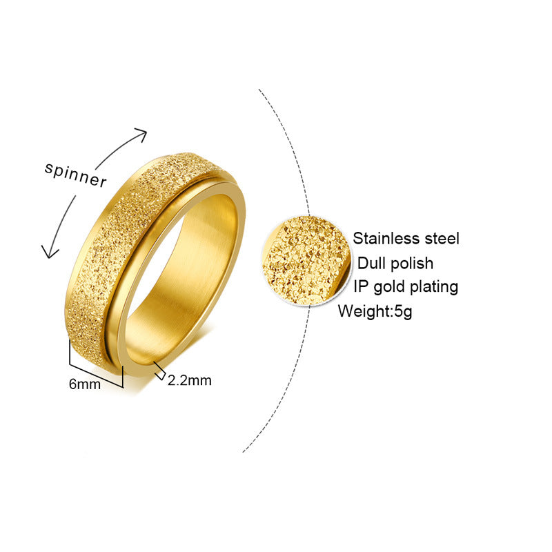 Sandblasting Rotating Spinner Ring