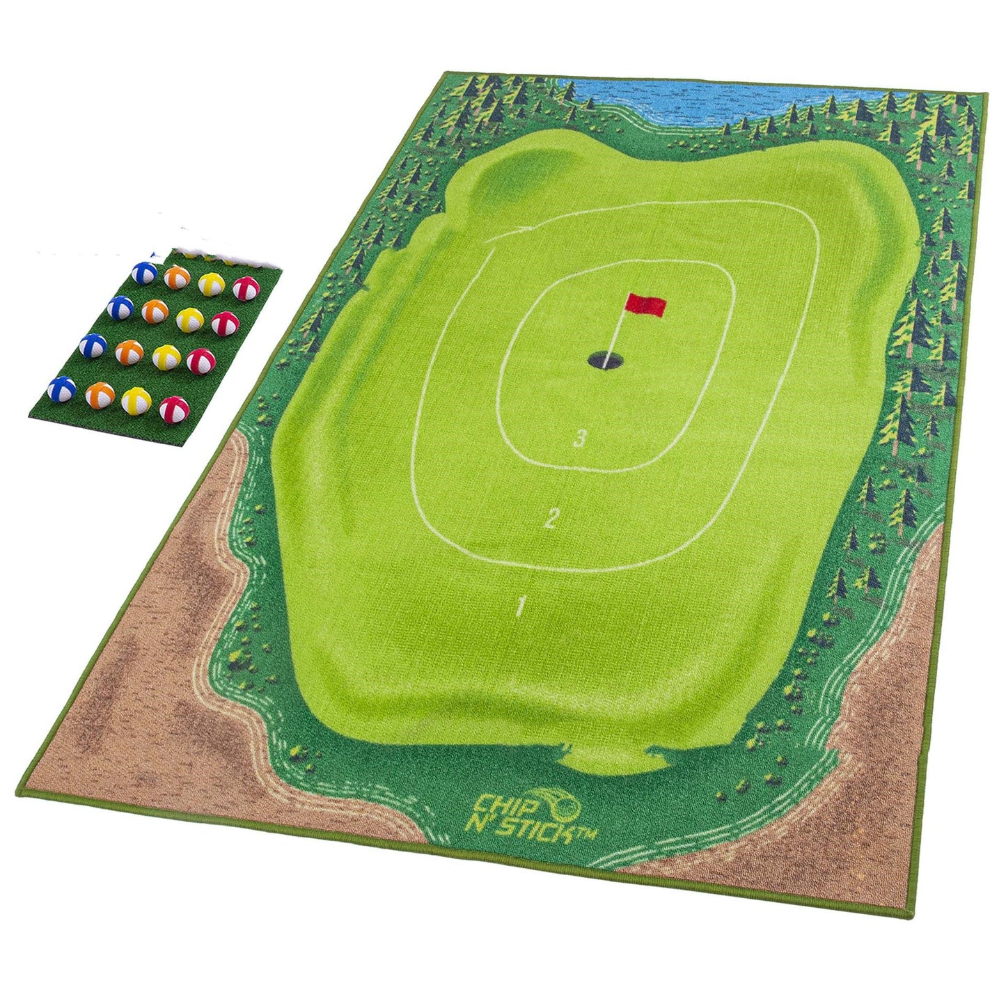 Golf Training Mat For Swing Parent-child Toys Ball Trace Directional Mat Swing Path Pads Swing Practice Pads