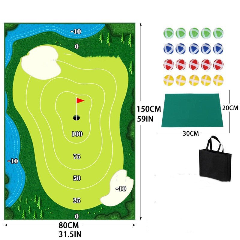 Golf Training Mat For Swing Parent-child Toys Ball Trace Directional Mat Swing Path Pads Swing Practice Pads