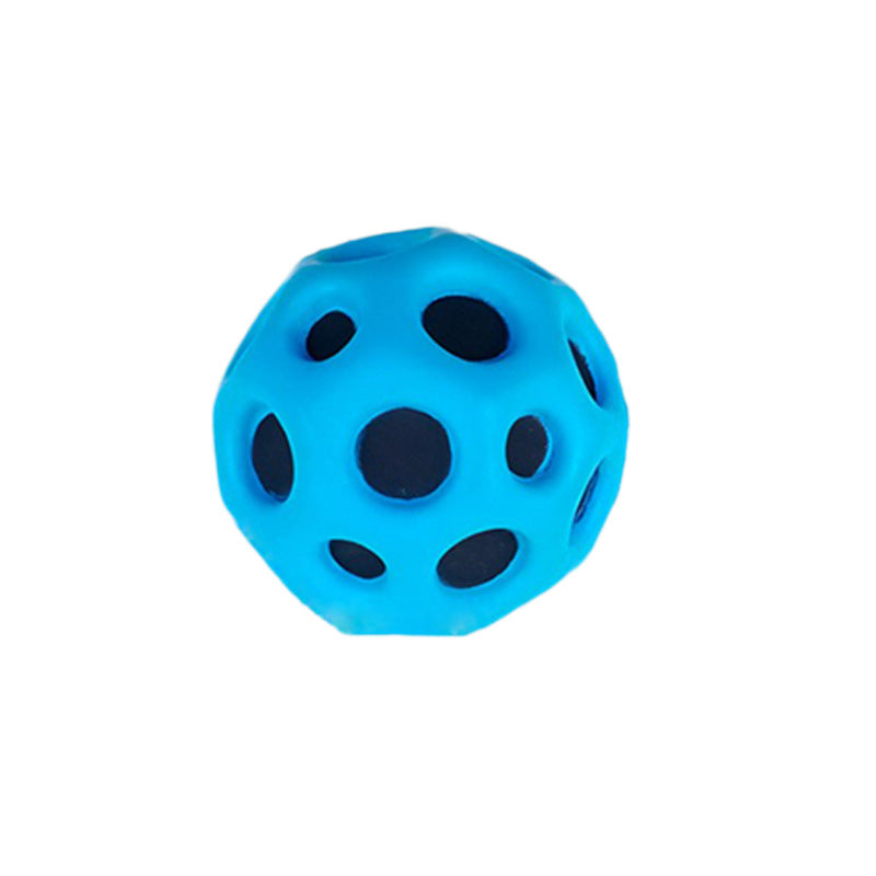 Hole Ball PU Foam Solid Elastic Interactive Slow Rebound Toy